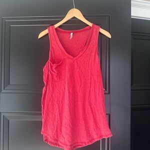Z Supply Red Tank Top